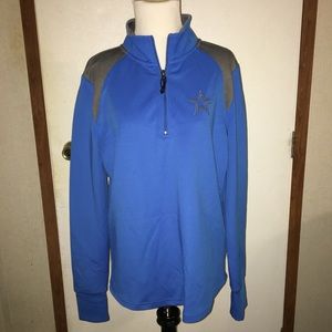 Cowboys Her Style zip front jacket size Large